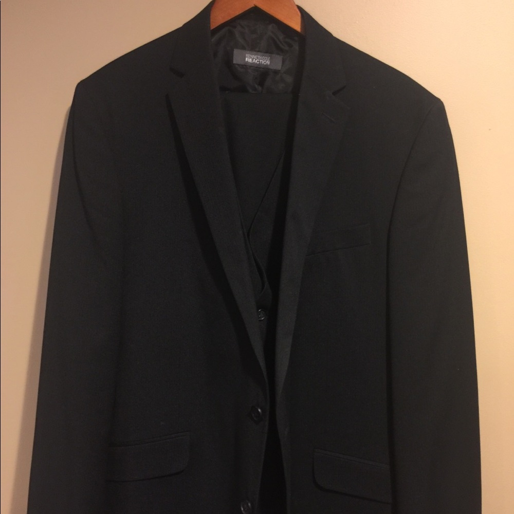 Three piece suit Black