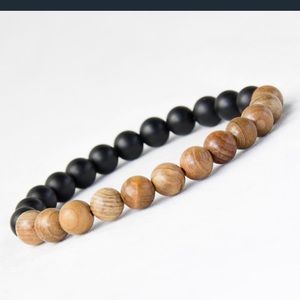 Wooden Bead Bracelet
