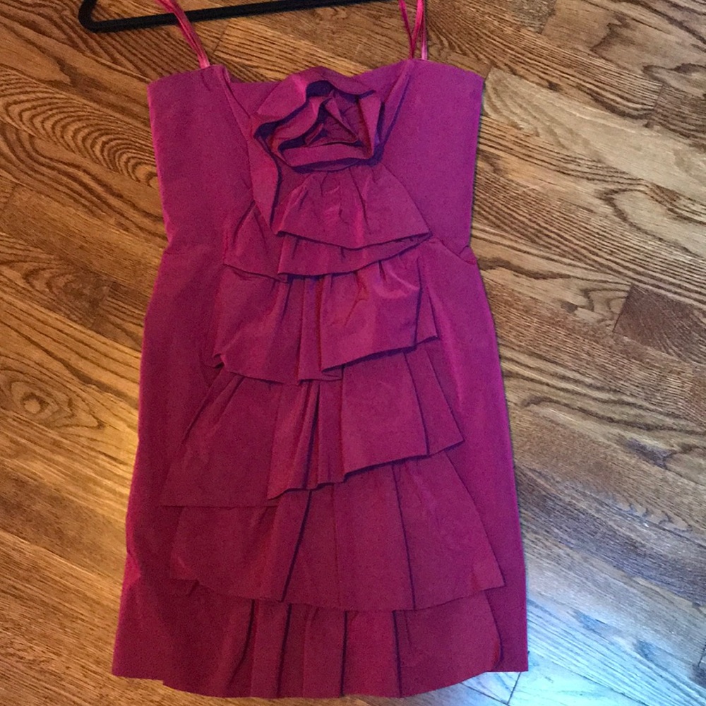 BCBG strapless dress