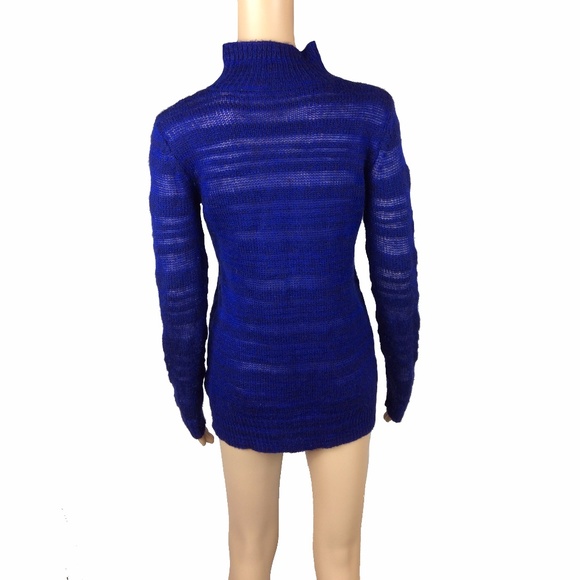 Moth For Anthropologie long royal blue sweater - Picture 3 of 7