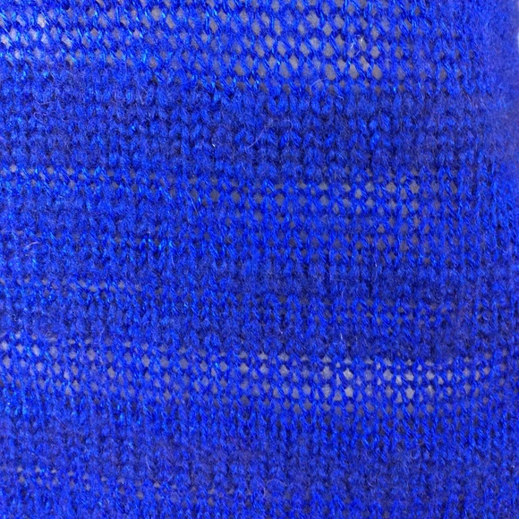 Moth For Anthropologie long royal blue sweater - Picture 7 of 7