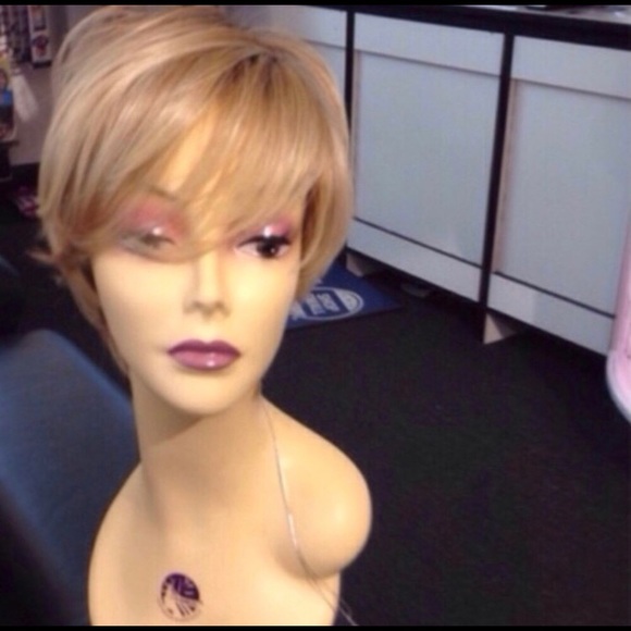 short blonde Wig Sale ombré wig hair Blende Pixie