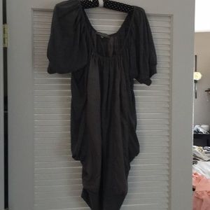 MM couture gray dress