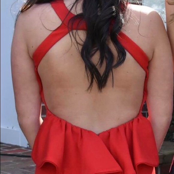 Red Prom Dress - Picture 2 of 3