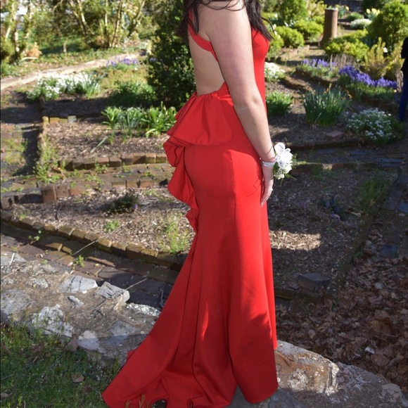 Red Prom Dress - Picture 3 of 3