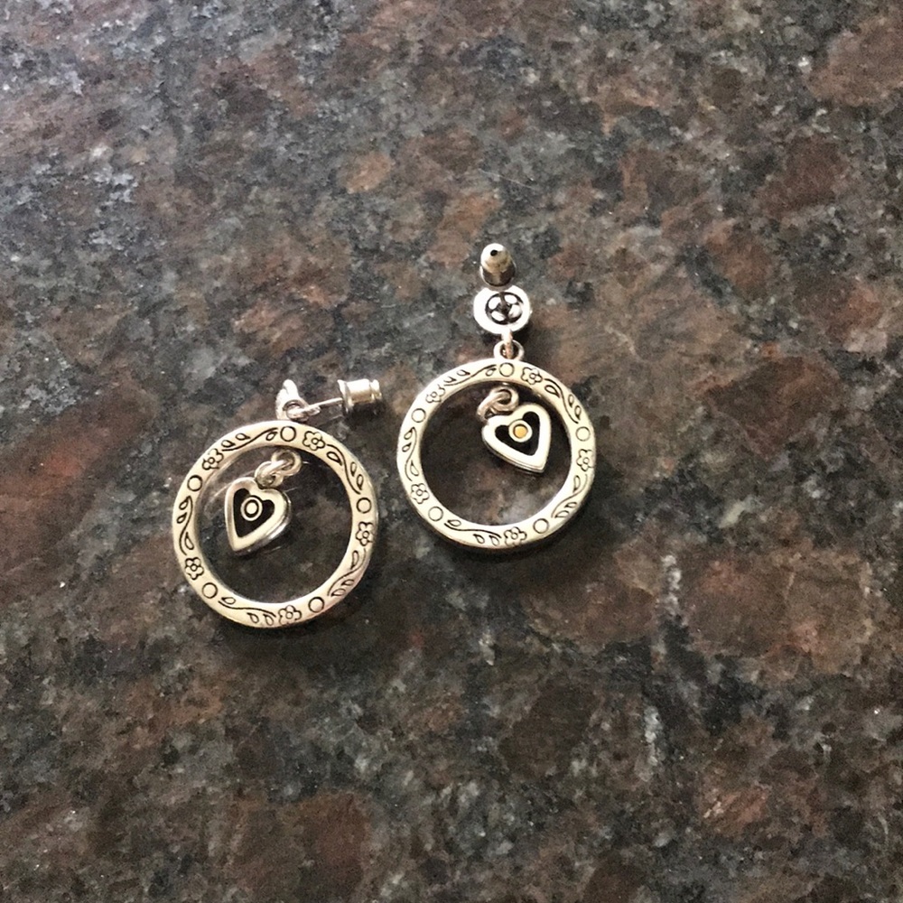 Brighton heart earrings