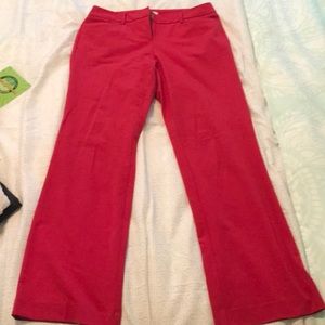 New York and company red slacks