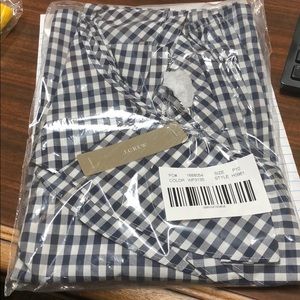 J. Crew Tops - J. Crew • Gingham One Shoulder Top J. Crew Tops - J. Crew • Gingham One Shoulder Top
