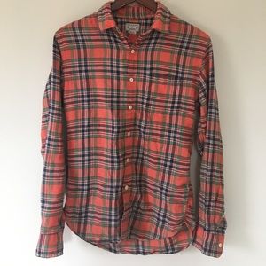 J Crew Flannel Shirt Small