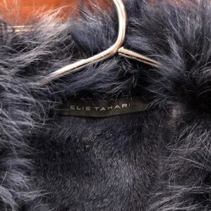 Elie Tahari shearling jacket