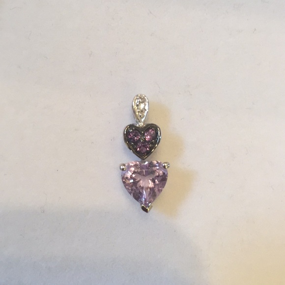 Beautiful pendant and earring set. Purple amethyst - Picture 2 of 3