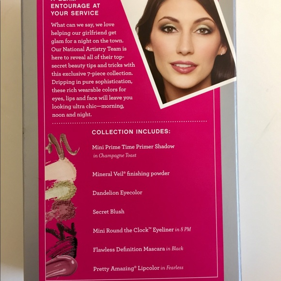 Bare Minerals 7pc Set The Glam Squad Eyeshadow - Picture 2 of 5