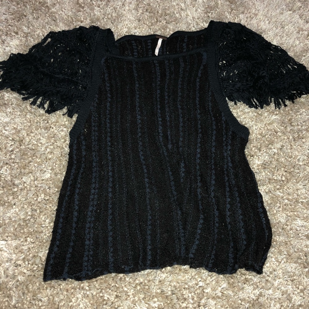 Free People Knit Blouse