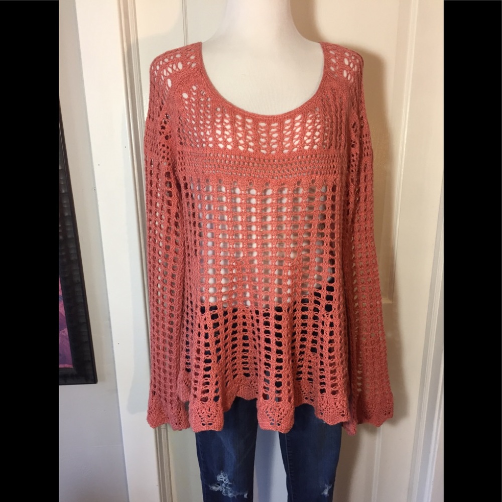 Free people loose knit sweater
