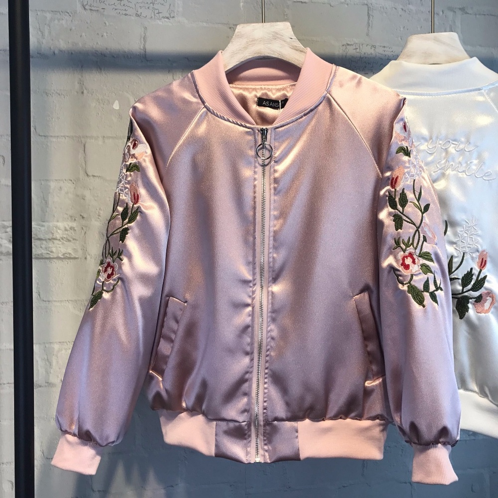 Pink Aviator Jacket - Picture 2 of 7