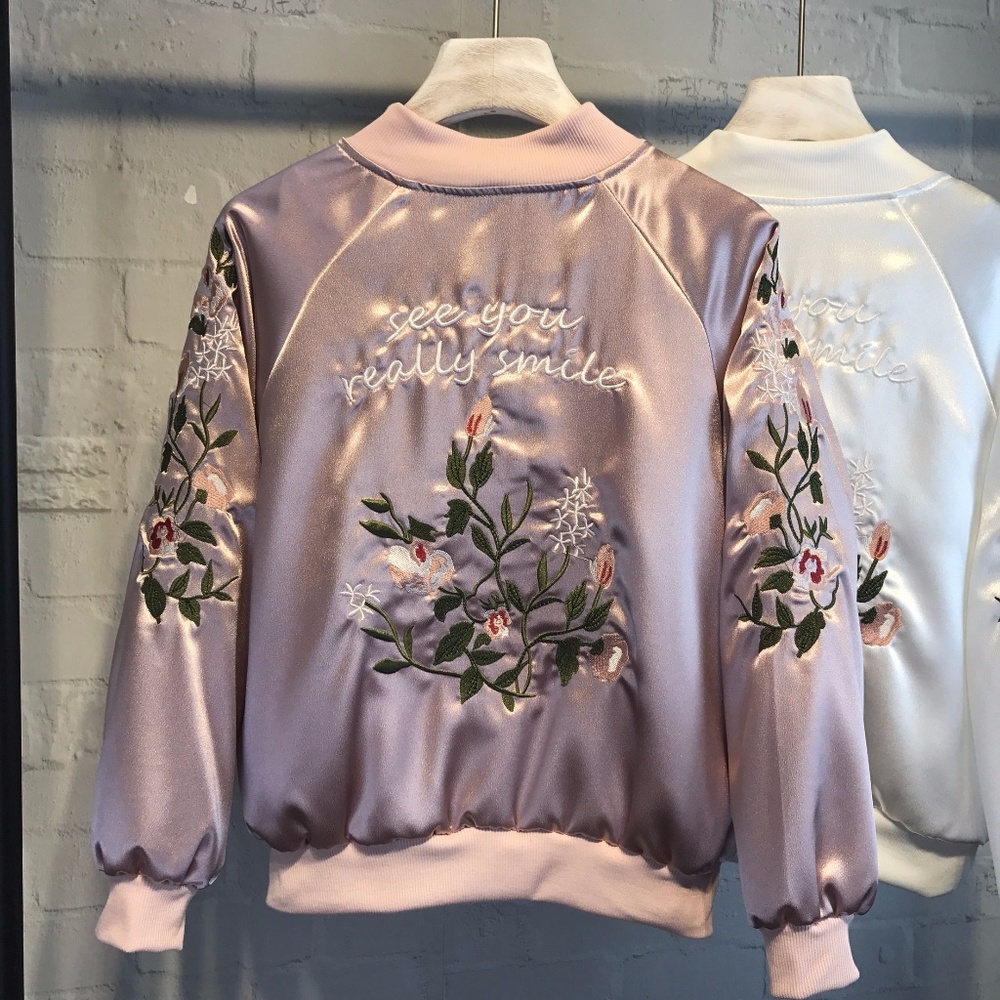 Pink Aviator Jacket