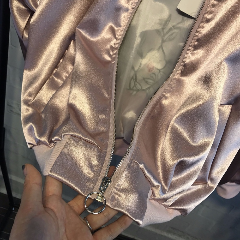 Pink Aviator Jacket - Picture 4 of 7