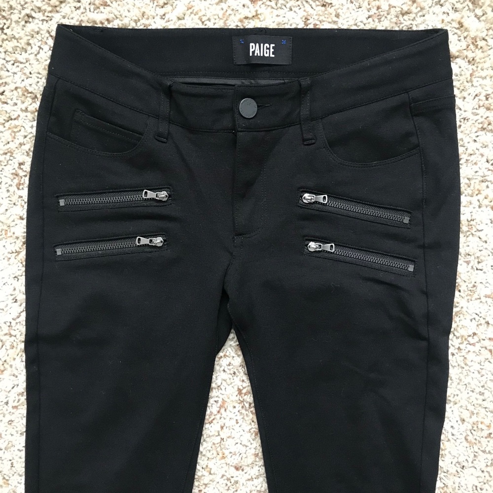 Paige Edgemont black ponte leggings - NWOT