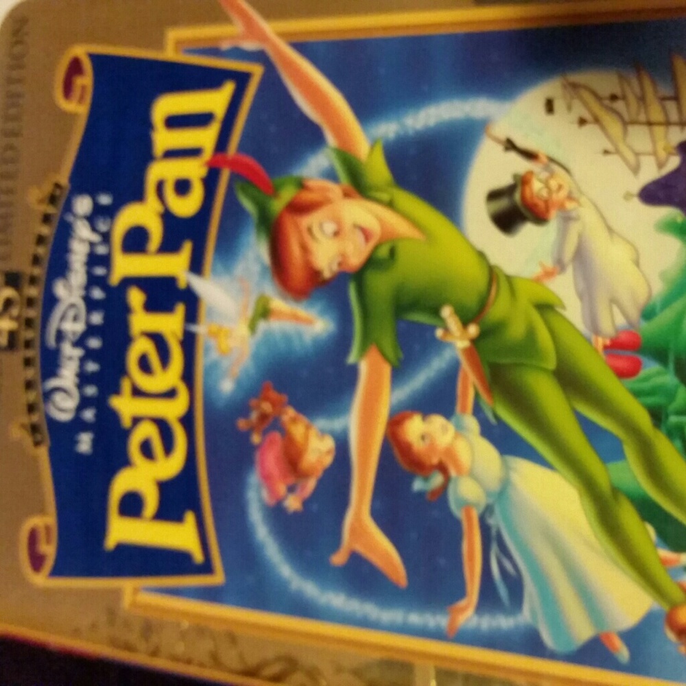 Peter Pan 45th Anniversary Edition VHS