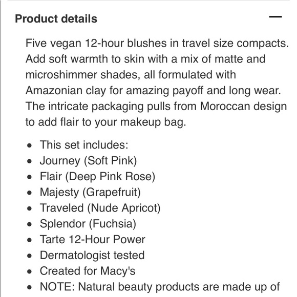 Unavailable Tarte Cheek Charmer Blush Set - Picture 4 of 5