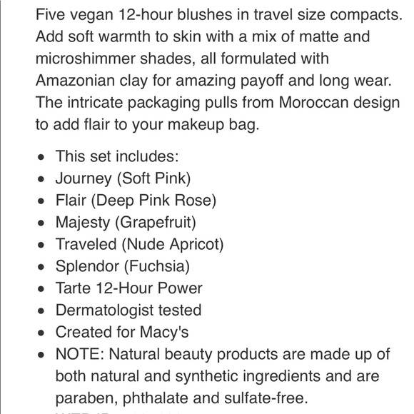 Unavailable Tarte Cheek Charmer Blush Set - Picture 5 of 5