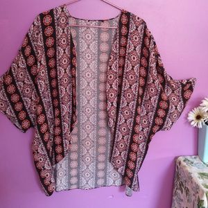 PRIMARK ATMOSPHERE Medallions Open Shrug Cardigan