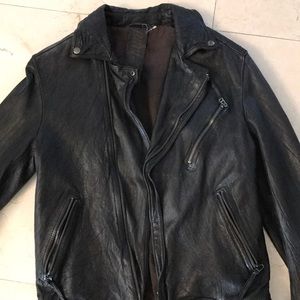 Leather jacket