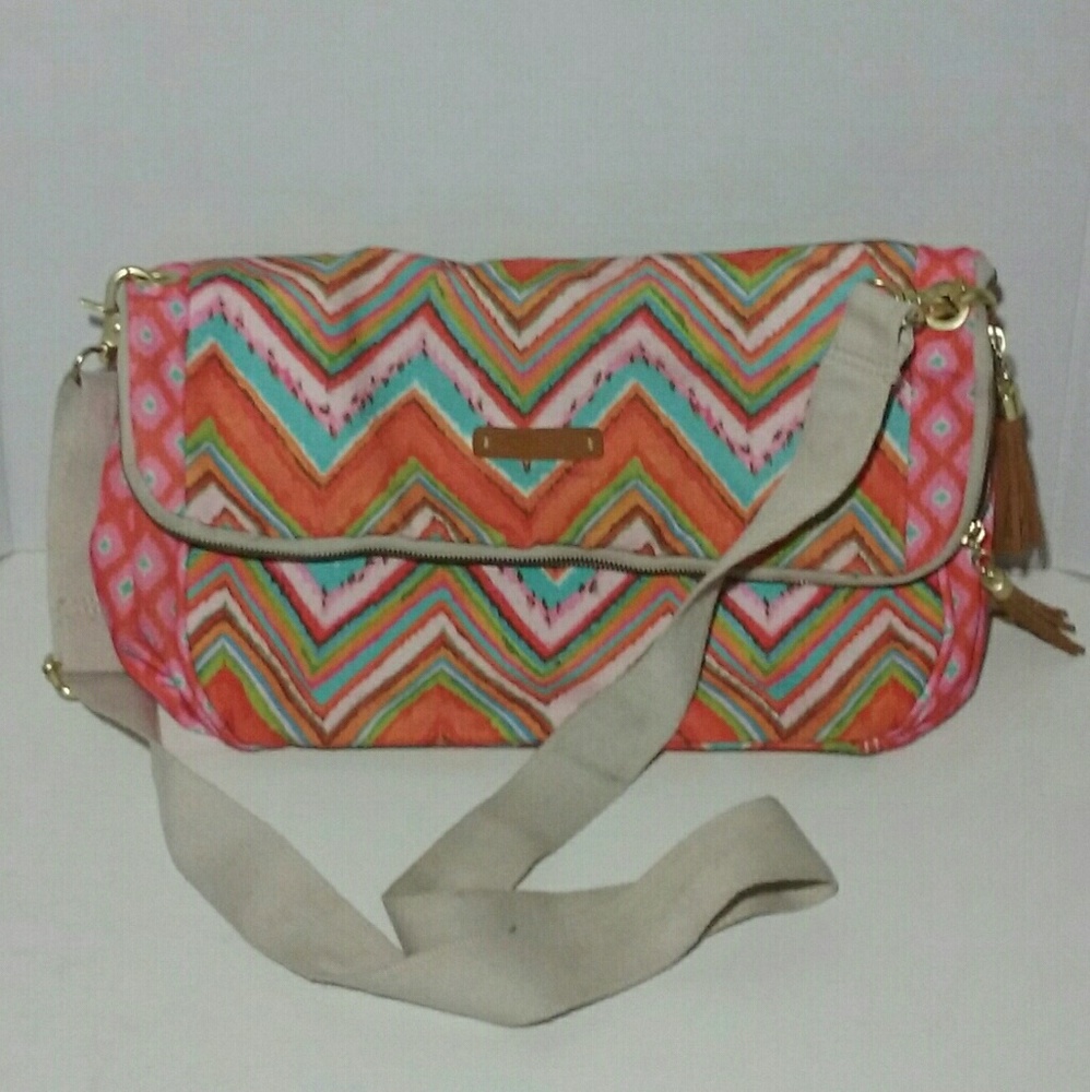 Dena Bali North/South Zigzag Crossbody