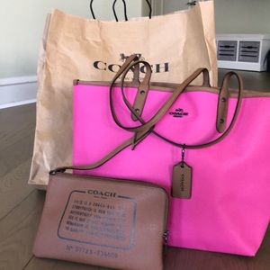 NWT reversible Coach Tote