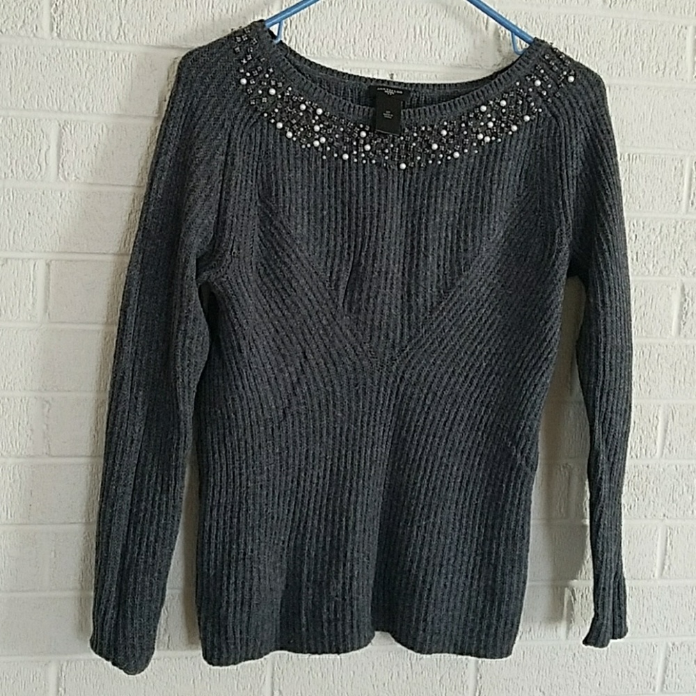 SOLD! Embellished Ann Taylor sweater