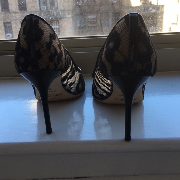 Jimmy Choo Lace Pumps - Picture 3 of 4