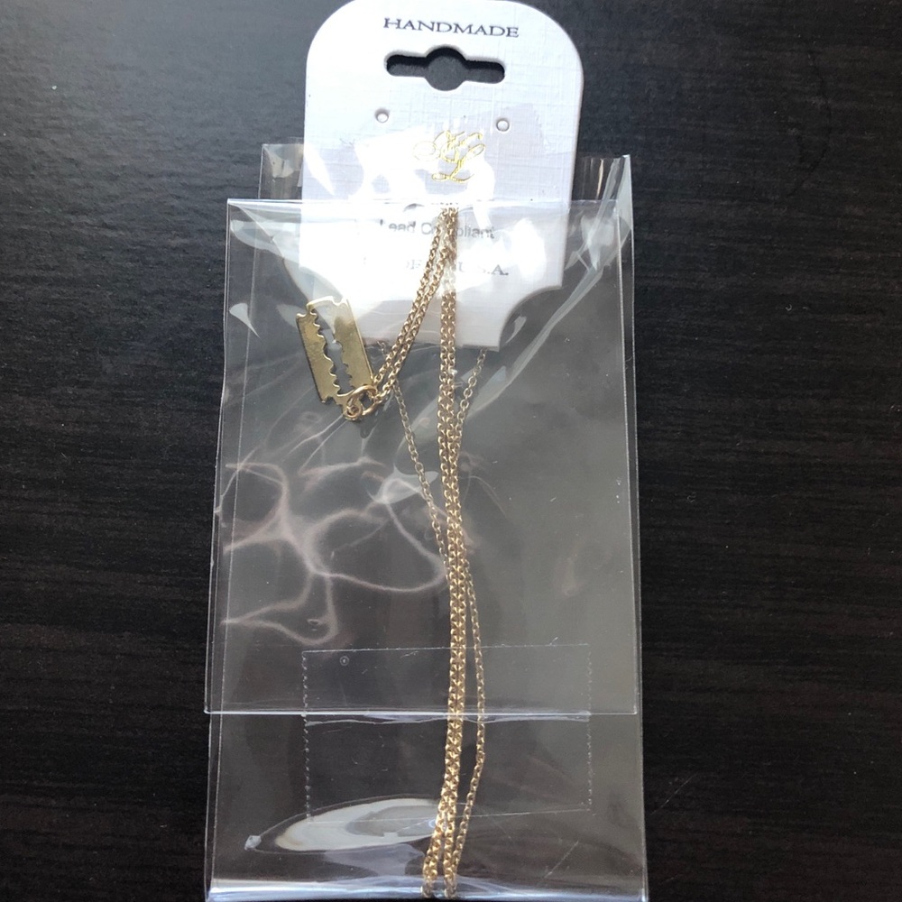 New Listing:. Dainty handmade necklace