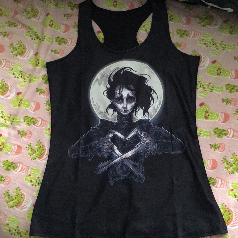Edward Scissorhand tank top
