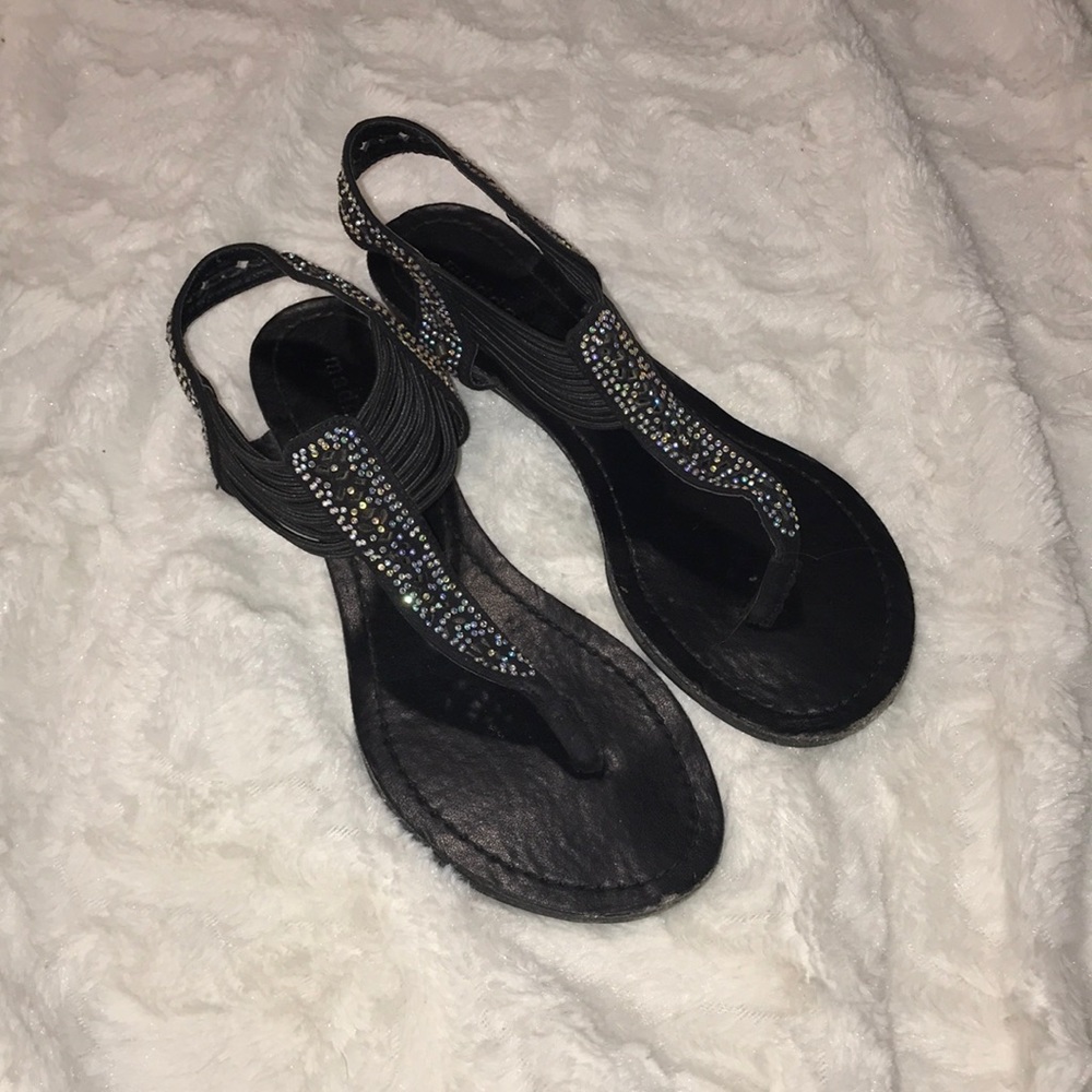 Black sandals