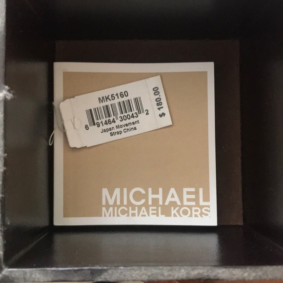 Gold Michael Kors watch