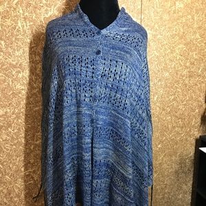 Lularoe Mimi Shall, Poncho, and Scarf all in one!