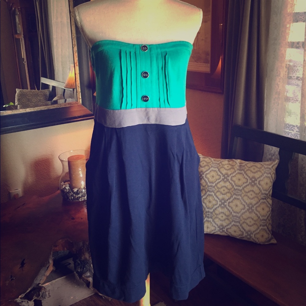 Ric Rac Raindrop Dress w/ pockets
