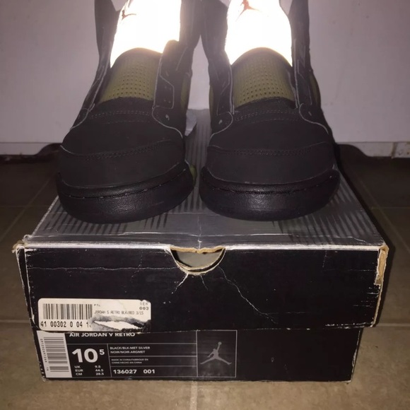 1999/2000 OG black Metallic 5s VNDS - Picture 3 of 8