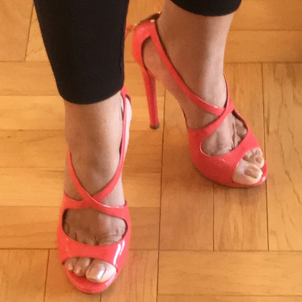 Miu Miu Patent Leather High-heel Sandals