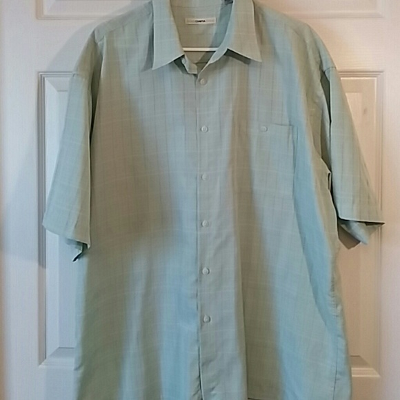 Campia Moda Sz XL Button Down S/S - Picture 1 of 4