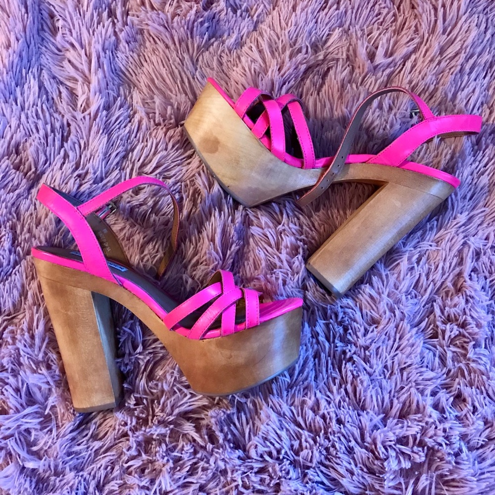 Steve Madden Barbie platform heels