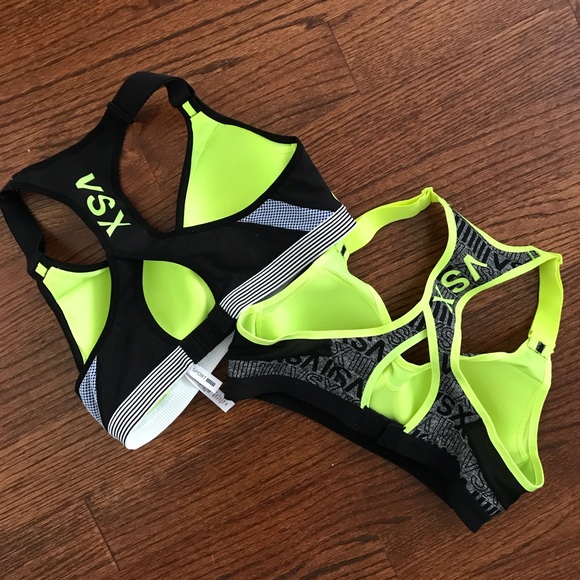 TWO Incredible by Victoria’s Secret sport bras 34A - Picture 2 of 5