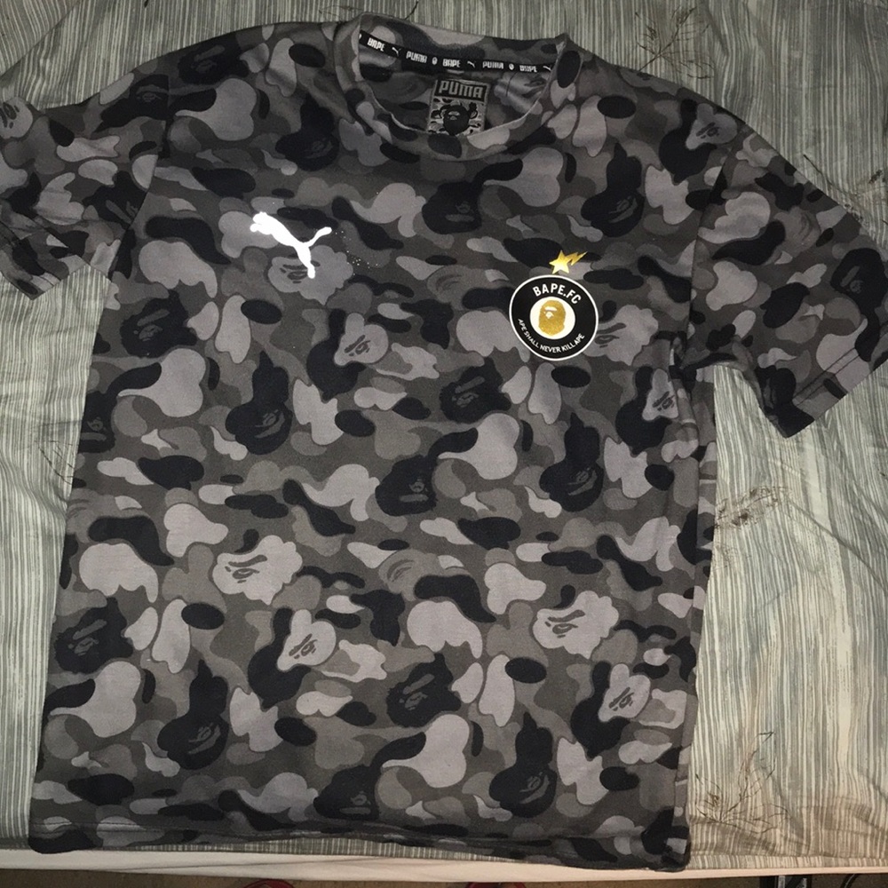 Bape x Puma Camo Shirt (Medium)