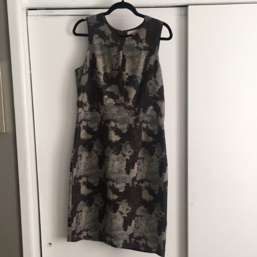 Banana Republic Metallic Holiday Shift Dress