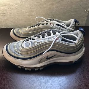 Nike Air Max 97 (white/navy/red/silver)