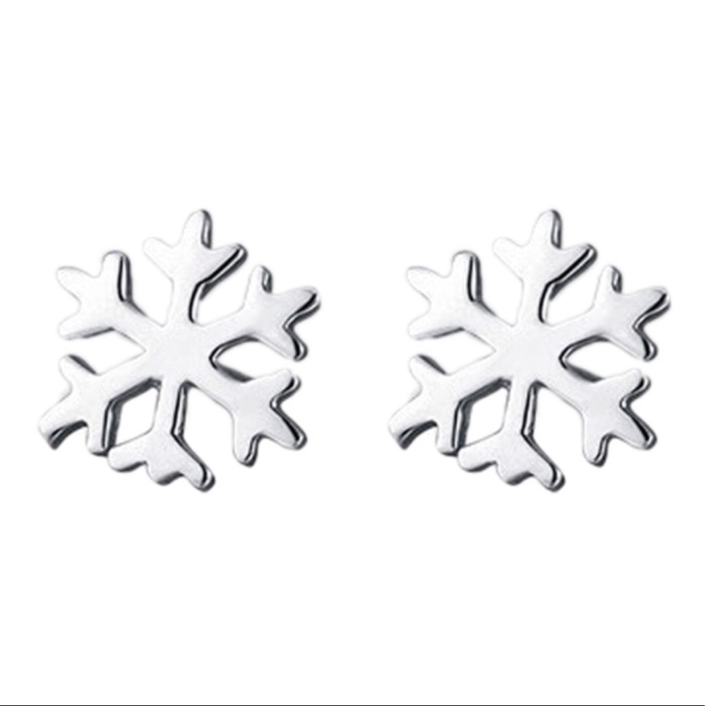 Snowflake earrings❄️
