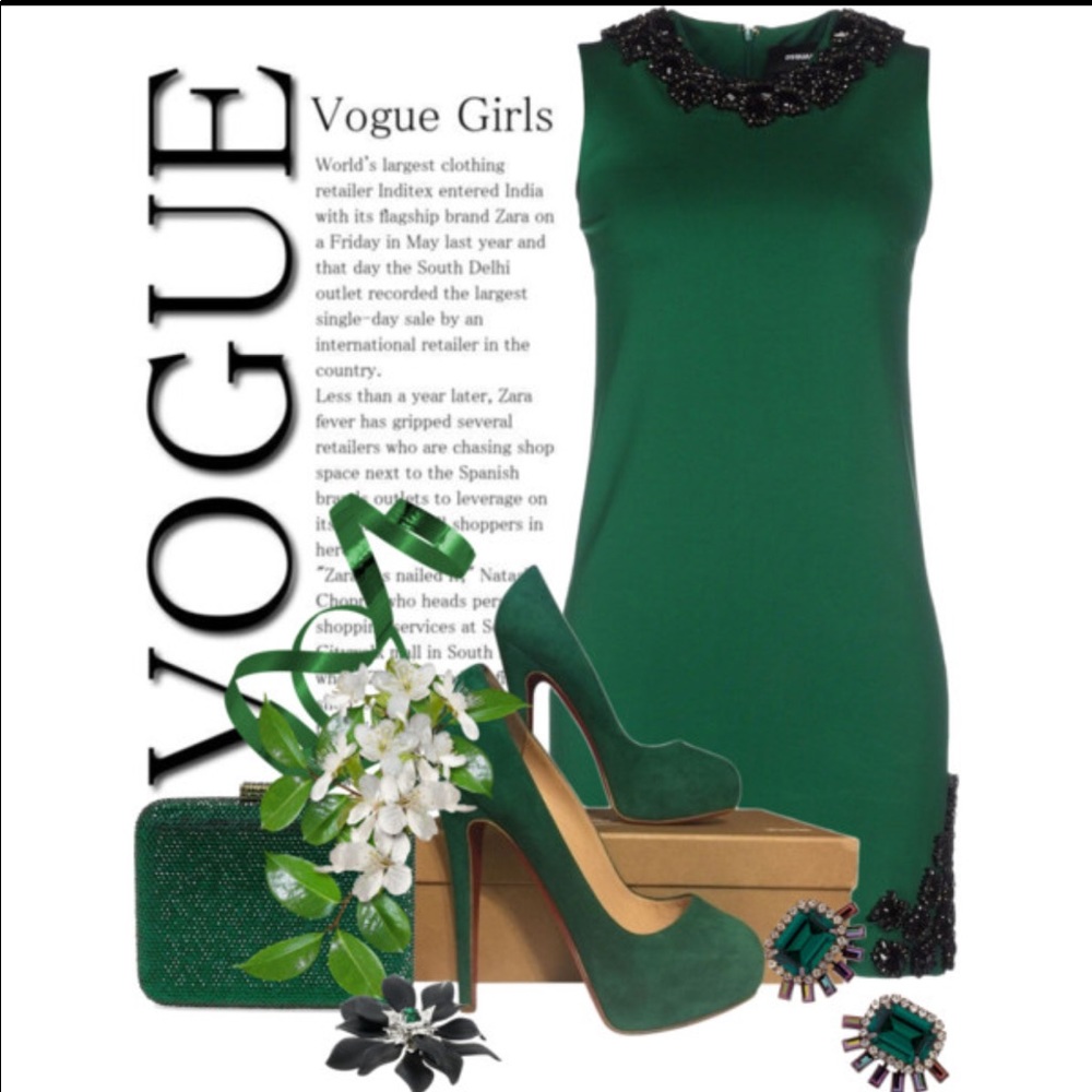 Green Rolando Suede Christian Louboutin