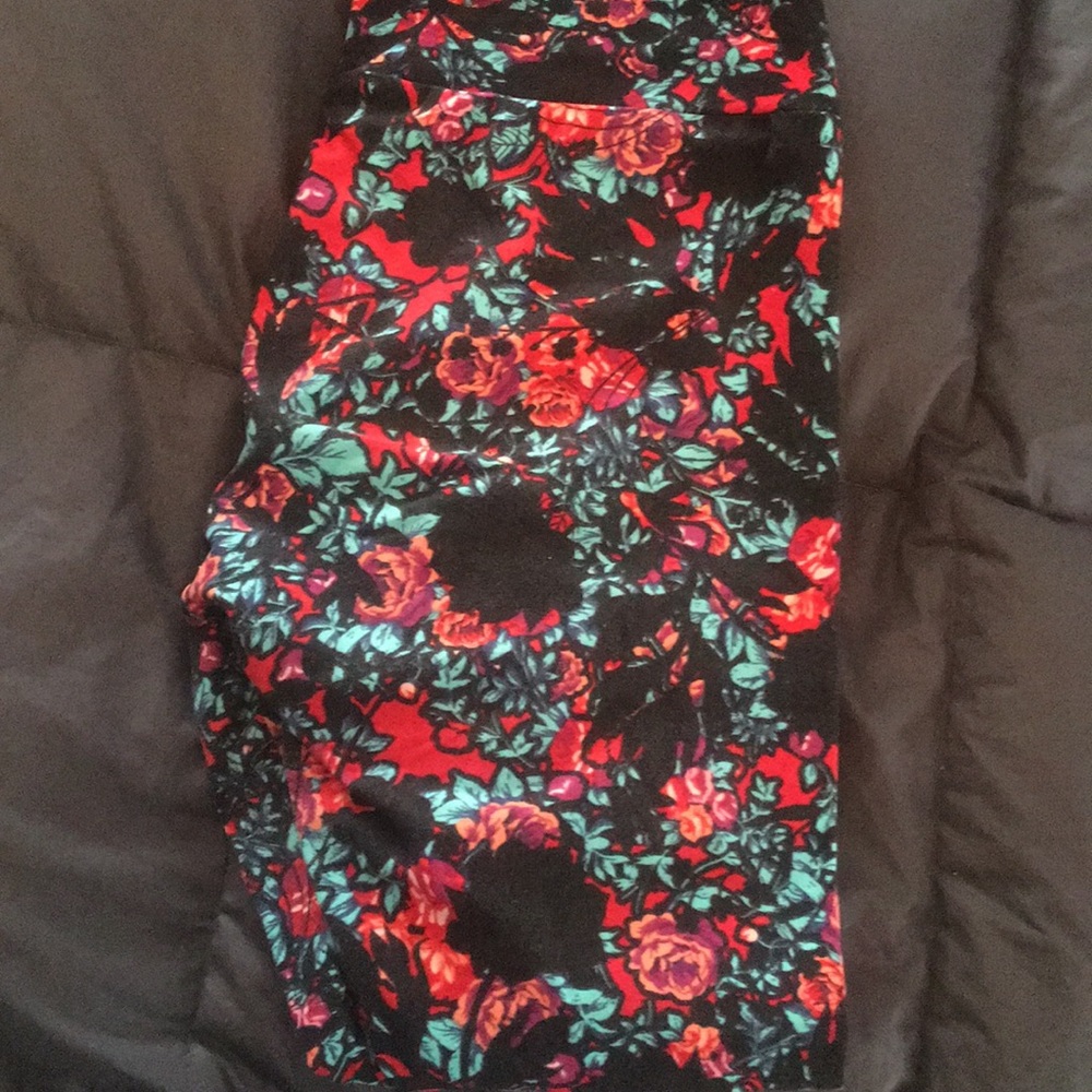 LuLaRoe rose leggings