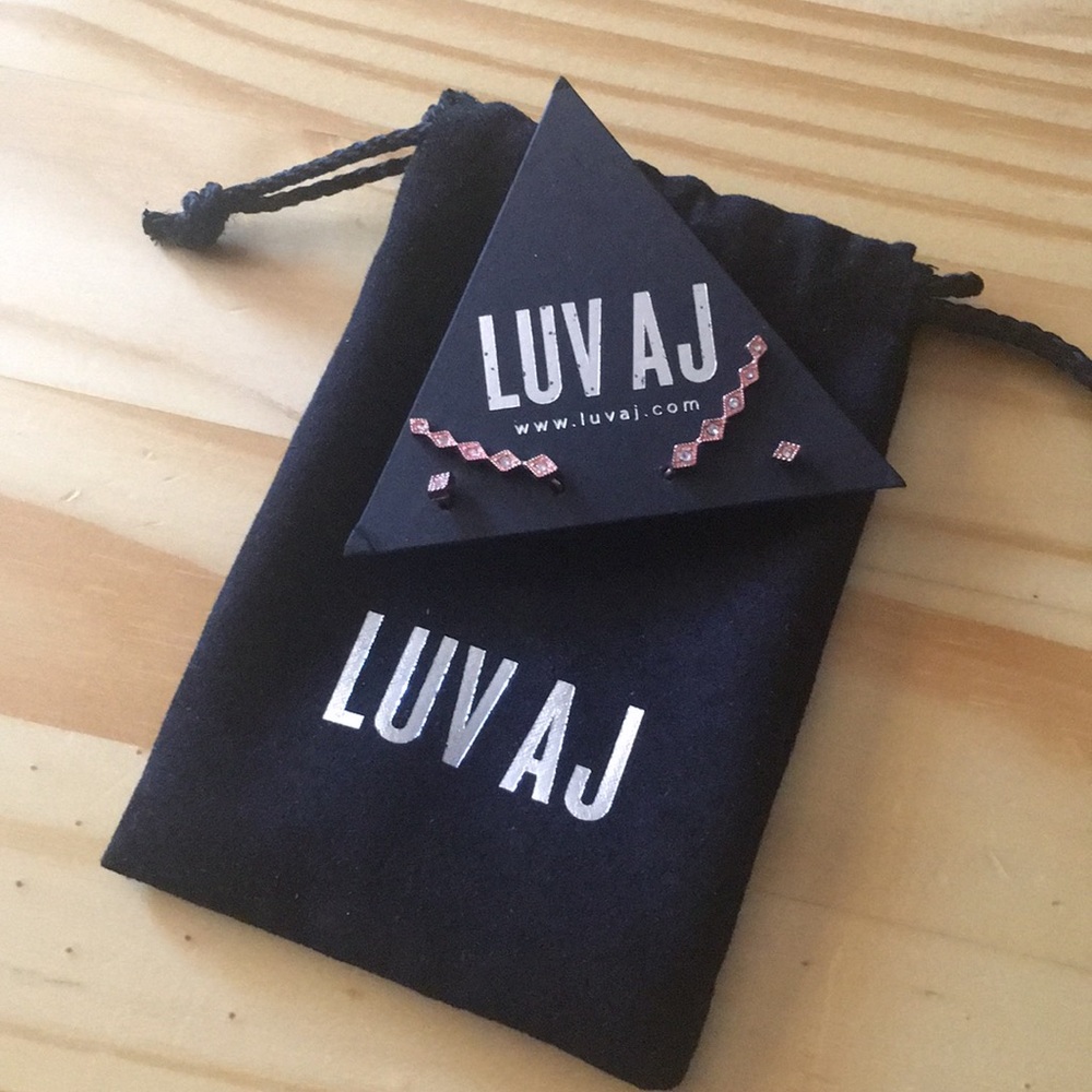 NWOT Luv AJ Earrings