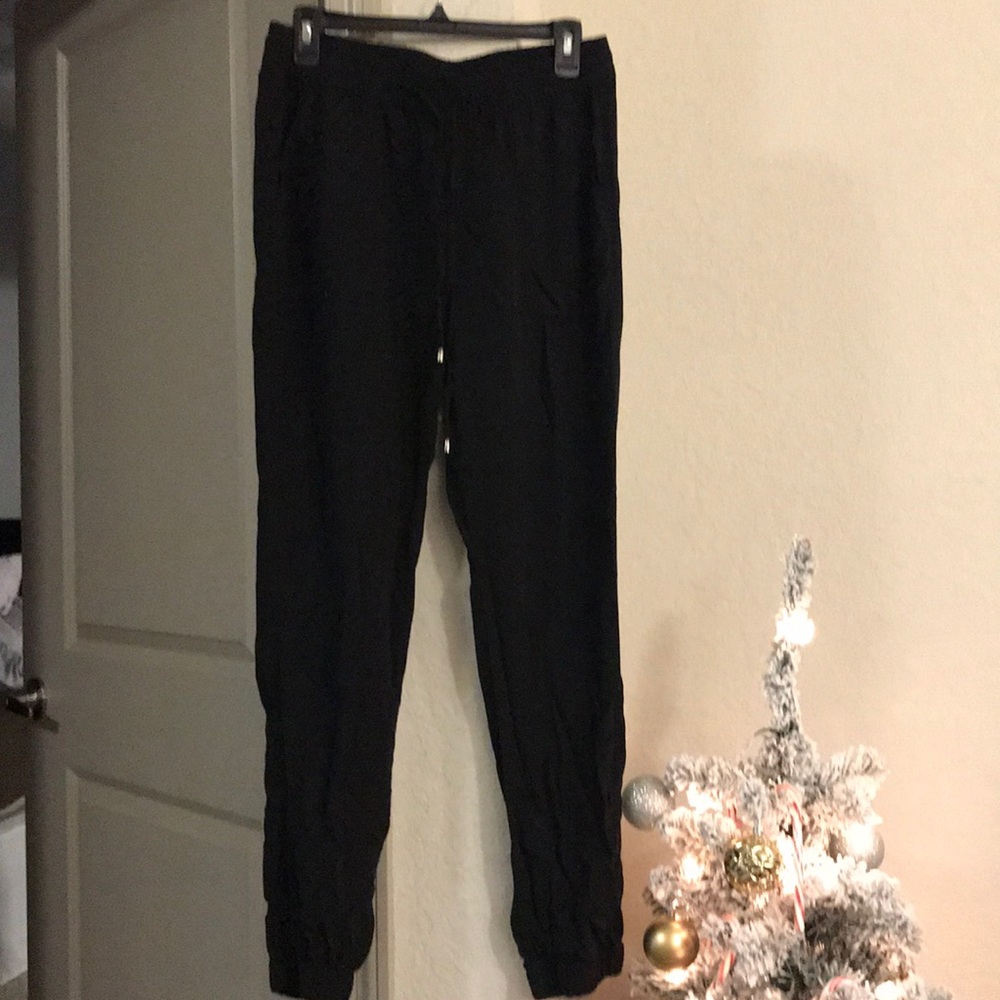 Black joggers